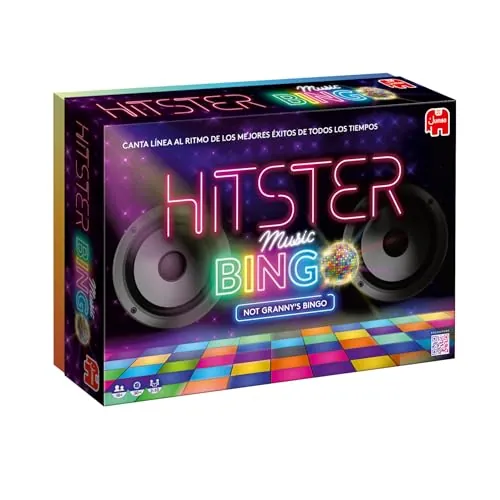 Hitster Bingo Music - Juego de Mesa para Adultos - Bingo Musical (ES)