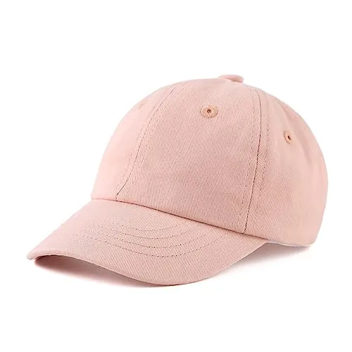 XIAOHAWANG Gorra de Béisbol Clásica para Niños Niña Niño Sol Sombrero Primavera Verano Otoño Bebé Beanie(Rosa, 48cm)
