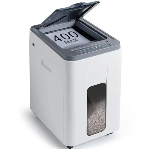 Trisruvian Destructora Papel Automática Profesional 400 Hojas