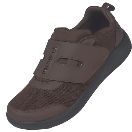 Zapatillas Diabéticos Ajustable Hombre Mujer Ancho
