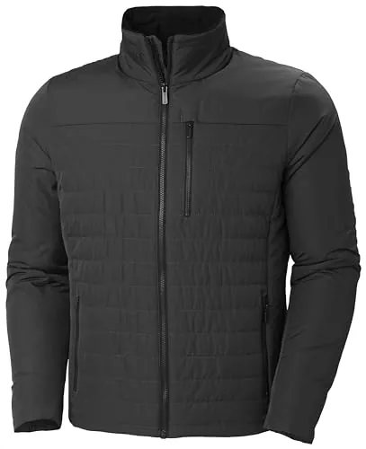 Helly Hansen Hombres Chaqueta aislante Crew 2.0, Negro, L