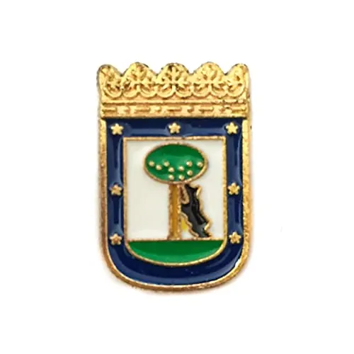 Pin Alfileres y broches baratos de Bandera comunidades autónomas España Para Solapa (Escudo madrid)