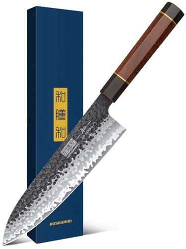 HOSHANHO Cuchillo de Cocina Gyuto, 20 cm Cuchillo de Chef Profesional