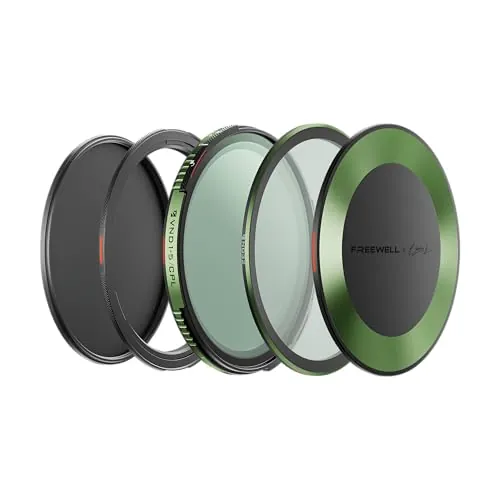 Freewell x Brandon Li Kit de Filtro Variable ND/CPL de 86 mm de 1 a 5 Pasos