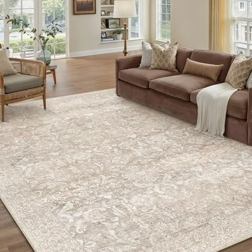 PureCozy Alfombra Salon 160x230cm Beige Vintage