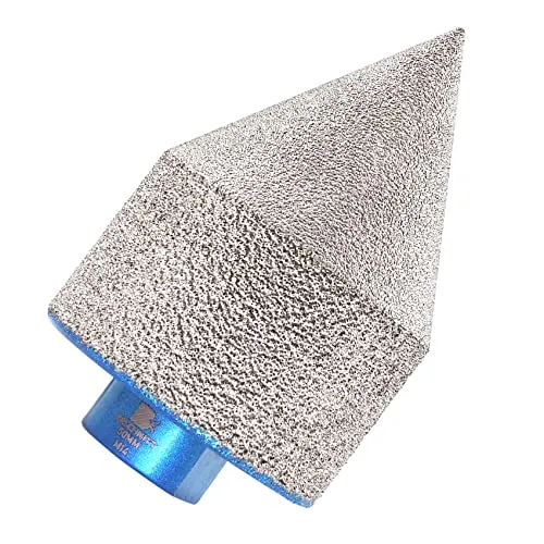 Broca Fresado Diamante 0-50mm - BRSCHNITT Broca de Dedo Diamante para Agrandar Esmerilado Orificios Existentes en Azulejos Porcelana Cerámica Mármol Granito de Piedra M14 Rosca