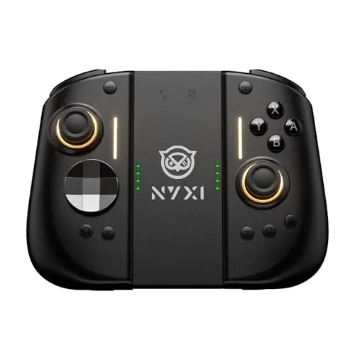 NYXI Hyperion 3 Mando para Switch 2 – Primer Mando Inalámbrico de Terceros para Switch 2, Hall Joystick, Pulsantes Mecánicos, Botón C, Giroscopio de 9 Ejes, Botones Traseros, Ergonomico