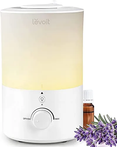 Levoit Humidificador 3L Hasta 30H, Dual 150, Blanco