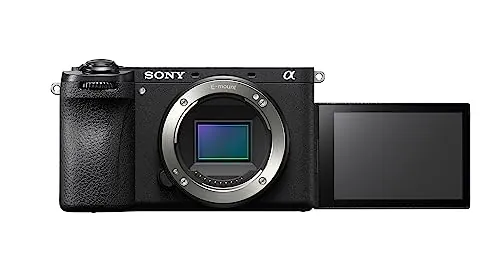 Sony Alpha 6700 – APS-C Cámara de lente intercambiable con sensor de 24.1 MP, video 4K, reconocimiento de sujetos basado en IA, disparo de registro, manejo LUT y funciones amigables con Vlog