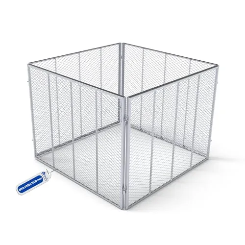 GeZu Impex Compostador 100 x 100 x 80 cm