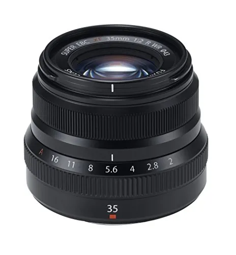 Fujifilm XF35mmF2 R WR - Objetivo, color negro