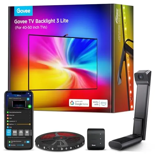Govee TV Backlight 3 Lite 2,4m para TVs 40-50 pulgadas