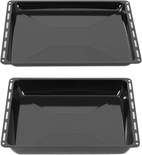 ICQN Set de Bandejas de Horno 46,5x37,5 cm 3 cm y 6 cm