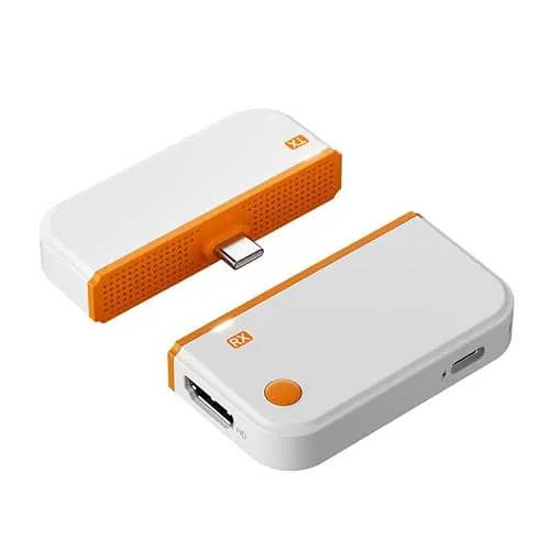Tosuny Transmisor y Receptor HDMI Inalámbrico USB C, Entrada de Decodificación UHD 4K, Salida 1080P 60Hz, 50M, Adaptador de Pantalla Inalámbrico para Transmisión de Video y Audio Al