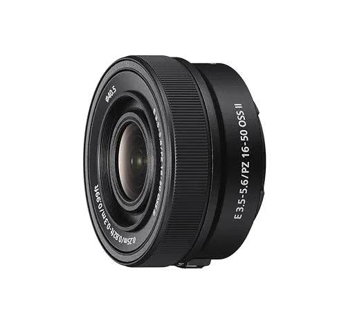 Sony E PZ 16-50mm F3.5-5.6 OSS II Compacto APS-C estándar Objetivo Power Zoom (SELP16502)