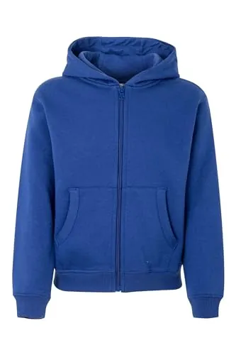 Mukua Byron Kids, Sudadera niños con cremallera y capucha, color Royal Blue, Talla 12/14