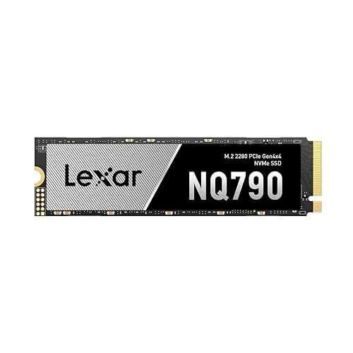 Lexar NQ790 4TB, M.2 2280 PCIe Gen4x4 NVMe 1.4 Internal, Up to 7,000MB/s Read, Up to 6,000MB/s Write, High Performance for Intense Workloads, PS5