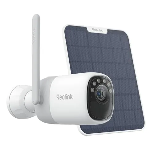 Reolink Altas, 2K Cámaras de Vigilancia Exterior Solar, Batería 20,000 mAh