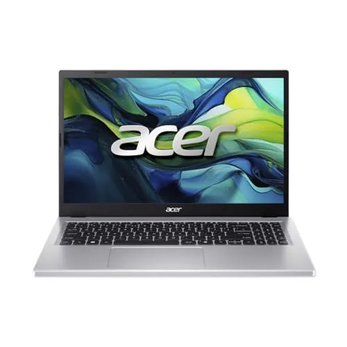acer Aspire GO 15 AG15-42P, Ordenador Portátil 15.6" Full HD (AMD Ryzen 7 5825U, 32 GB RAM, 512 GB SSD, AMD Radeon Graphics, Sin Sistema operativo), Color Plata, Teclado QWERTY Español