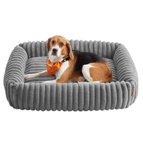 Feandrea Cama para Perros, Ortopédica Mediana, 91 x 68 x 20 cm