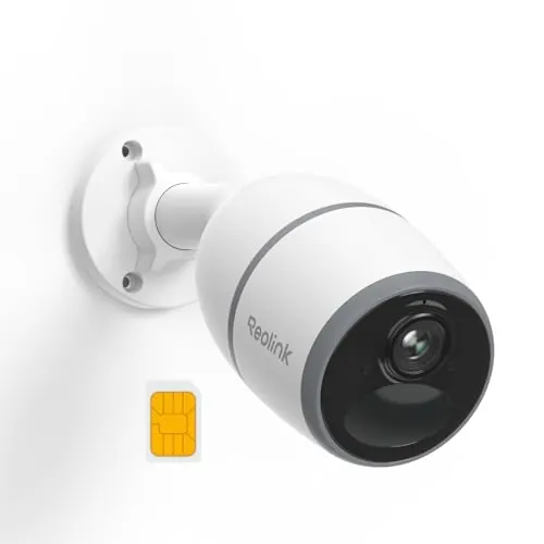 Reolink 4MP 3G/4G LTE Cámara Vigilancia Exterior con Batería Recargable