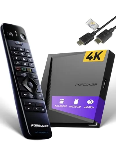 Formuler Z11 PRO MAX 4K BT1 Edition Android 11 Media Player, UHD HDR10+ IP Media Streaming Box, WiFi, mando a distancia BT, compatibilidad con Widevine L1, aplicación MYTVOnline3, cable HDMI HTS e-com