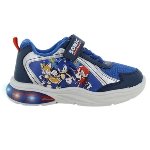 Leomil Sonic Zapatillas Niño con Luces Deportivas 25, Azul