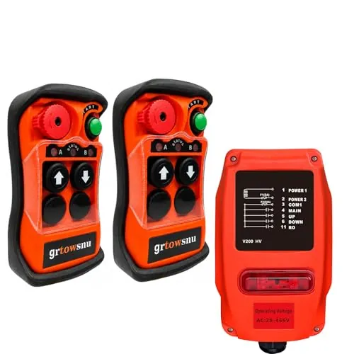 Q200 Ultra 28-465V Mando a Distancia Inalámbrico para Polipasto Puente Grua