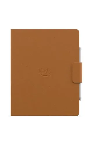 Descubre la funda con tapa prémium para Amazon Kindle Scribe: funda protectora con tapa plegable y acople magnético, de elegancia clásica (piel prémium)