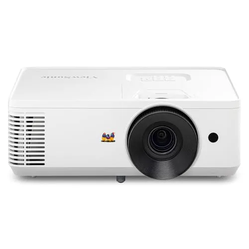 ViewSonic PX704HD Proyector Full HD 1080p, 4000 Lúmenes ANSI, Contraste 22.000:1, Baja Latencia 16ms, Pantalla de hasta 300", Doble HDMI, Alimentación USB, Corrección Automática Keystone V