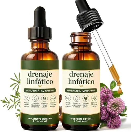Drenaje Linfático,Drenaje Linfático Gotas,2026 Drenaje Linfatico,Soporte Sistema Linfático,Rápido Y Eficaz,Naturales a Base de Hierbas,para Hombres y Mujeres Parche Avanzado