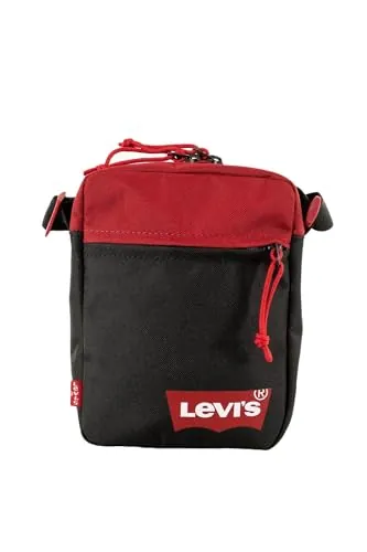 Levi's Men's Mini Crossbody Solid (Red Batwing) Bag