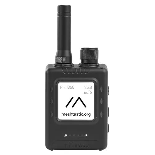 ELECROW Meshtastic LoRa Transceptor con GPS y ESP32-S3 y pantalla EPD de