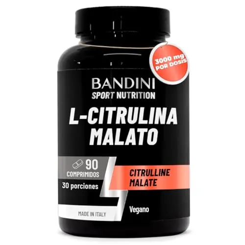 Bandini® L-CITRULINA MALATO 90 Comprimidos 3000mg - Citrulline malate