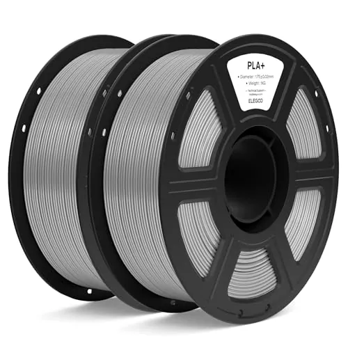 ELEGOO Filamento PLA+ 1.75 2KG Gris