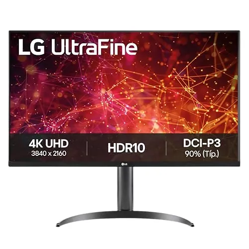 LG 32UR550K-B - Monitor 4K 32", Panel VA, (3840 x 2160), 60Hz, 4ms (GtG), DCI-P3 90%, Pivotable, Negro