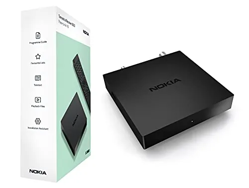 Nokia 6000 Receptor Terrestre DVB-T, Receptor DVB-T2, HD, H.264, HEVC H.265, con Mando a Distancia