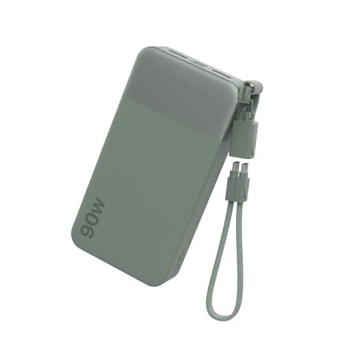 NOBIS Power Bank 20000mAh 90W Cargador Portátil para Laptop