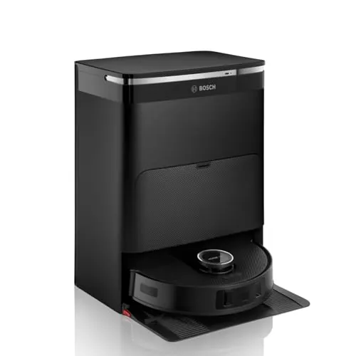 Bosch, Robot Aspirador Spotless MAX, aspira y friega, Negro, BCRDW3B