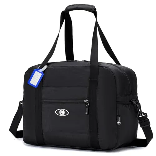 SPAHER Bolsa de Viaje 40x30x15 British Airways Equipaje de Mano Bolsa de Deporte Gimnasio Impermeable Bolsos Maternidad Hospital Fin Semana Mujer Hombres Cabin Duffle Bag Gym Bag