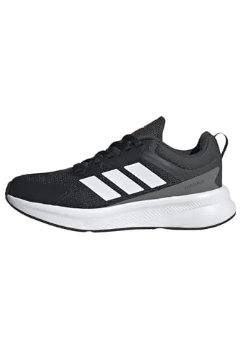 adidas Unisex niños Fortarun 4.0 Junior Shoes, Core Black/Cloud White/Carbon, 36 EU