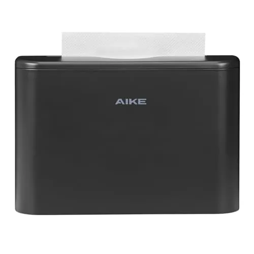AIKE Dispensador Papel Secamanos para Pliegue Z & Multi-Pliegue 25 x 9,8cm