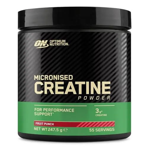 Optimum Nutrition Creatina Monohidrato Micronizada en Polvo, 247.5g