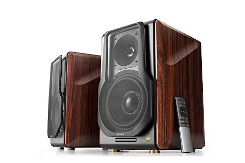 Altavoces activos Edifier S3000Pro Audiophile - Bluetooth 5.0 aptX inalámbrico, audio USB, tweeters de diafragma plano y woofers de 6.5"