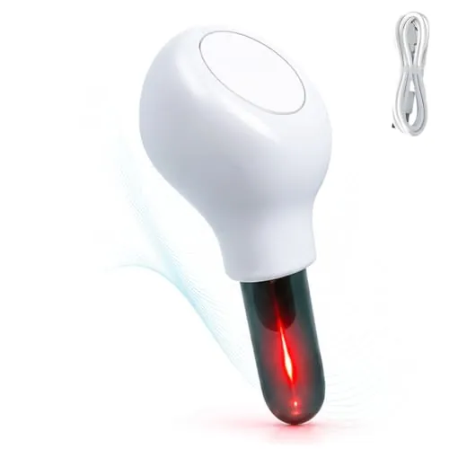 Auralis Tinnitus, Longitud De Onda De 650 Nm, Compacto Y Portátil, Se Puede Utilizar En Cualquier Lugar, Solo 8 Minutos (Blanco)