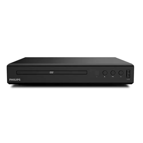 Philips TAEP200 Reproductor de DVD/CD - HDMI, Full HD, Conexión de Medios USB, DivX Ultra, Control Remoto - Negro