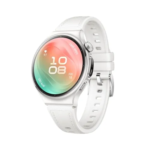 HUAWEI Watch 6 42 mm Smartwatch, Comodidad Ultraligera, eSIM, NFC, Blanco