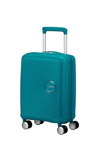 American Tourister Soundbox Mini - Spinner XS, Equipaje Infantil, 47 cm, 22 L, Azul (Deep Teal)