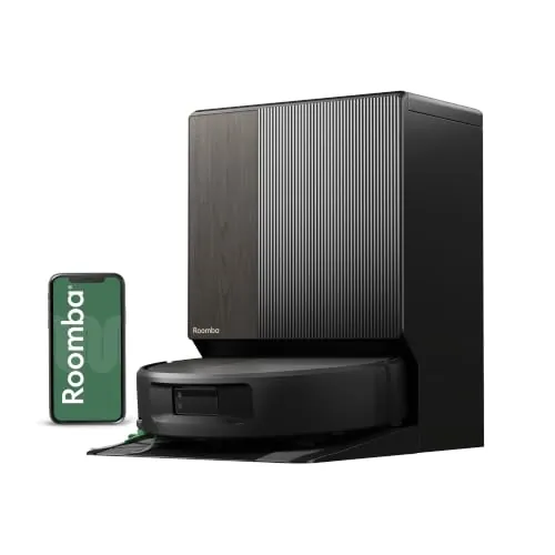 Roomba Max 875 Robot Aspirador 2 en 1 + Base AutoWash, Vapor Caliente Negro