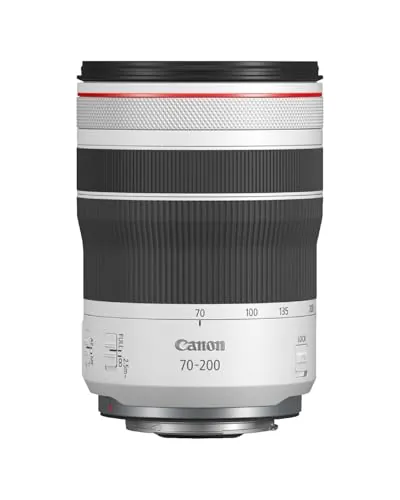 Canon Objetivo RF 70-200mm F4L IS USM - Lente Zoom Teleobjetivo Estabilizador Óptico 5 Pasos | Viajes, Deporte y Naturaleza | Compatible Sistema EOS R